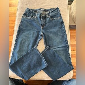 Lee Mid-rise Bootcut Blue Denim Jeans